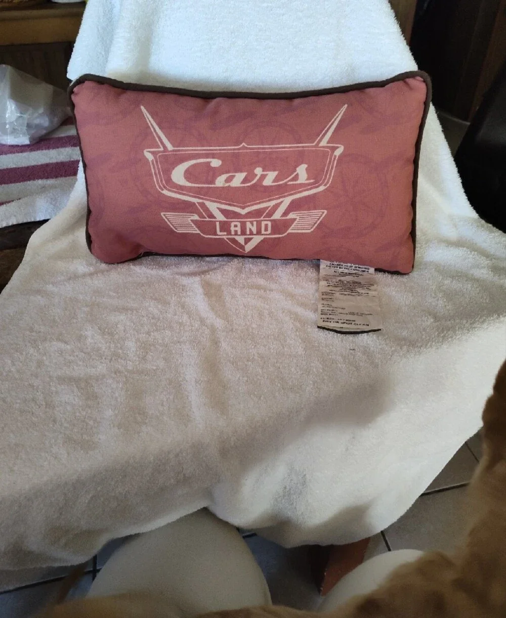 Disney Radiator Springs Lightning McQueen Pillow